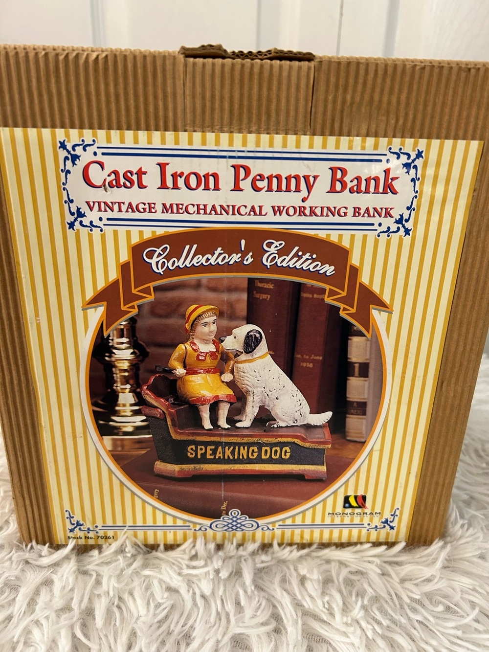 Vintage new in box! Cast Iron